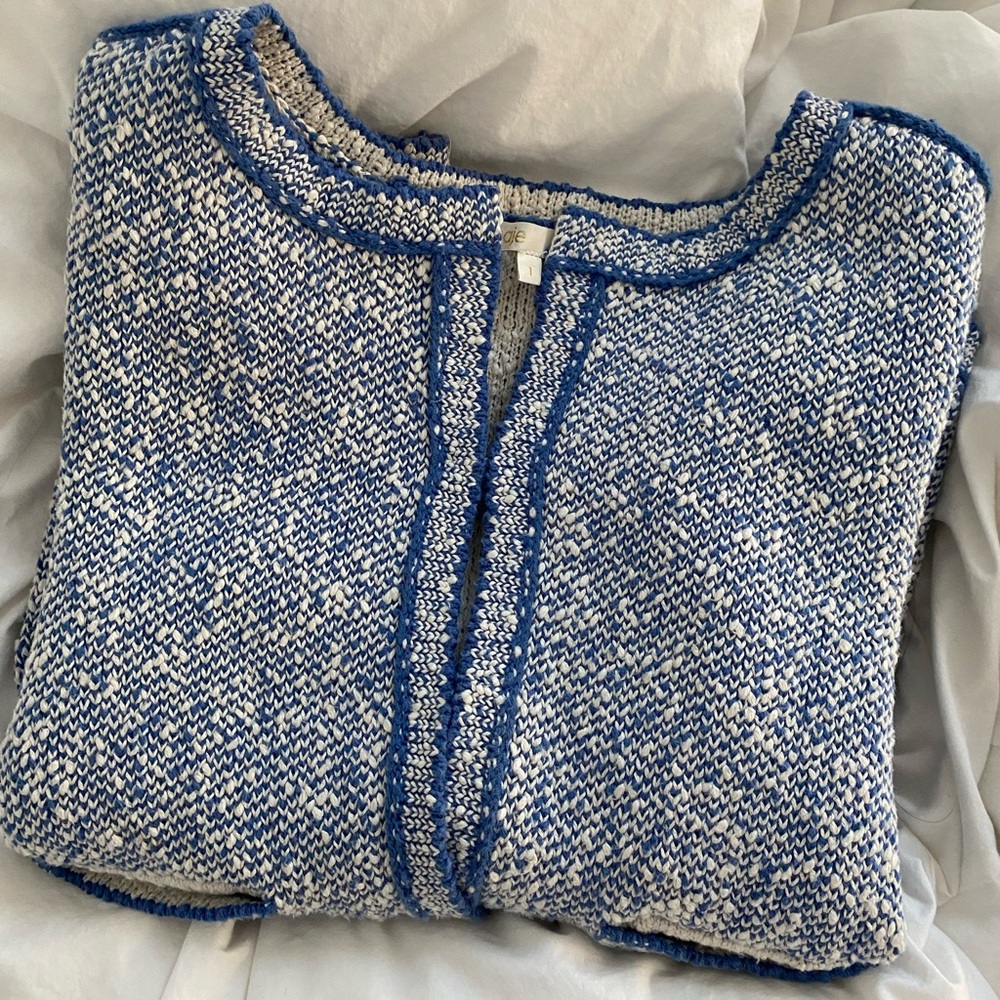 Maje cotton tweed jacket